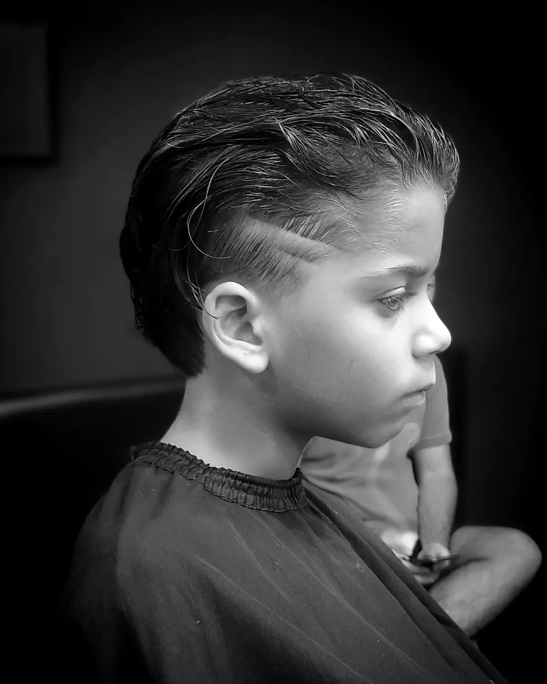 Corte infantil com desenho
