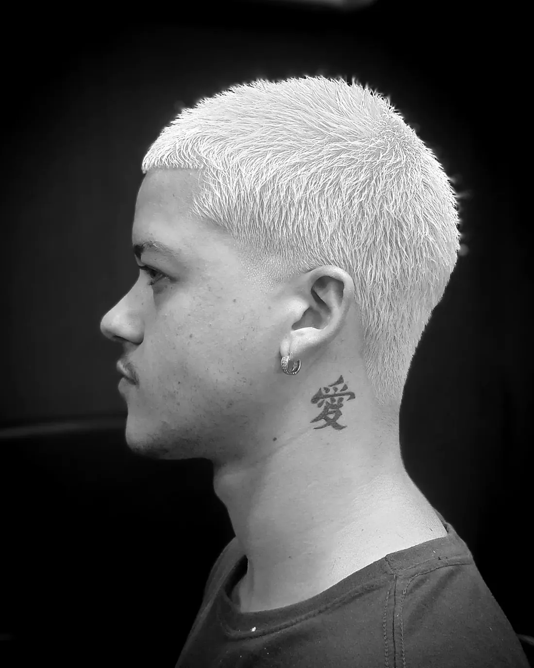 Platinado nevou com degradê